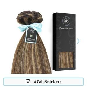 Zala Halo Hair Extensions Snickers Color